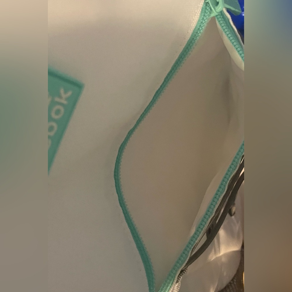 Reebok White and Gray Backpack with Teal Accents! NWT! - Picture 9 of 9